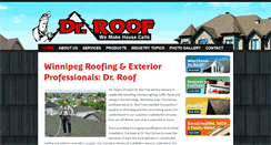 Desktop Screenshot of drroof.ca